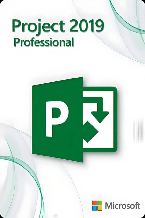Microsoft Project 2019 Professional License for 3 devices