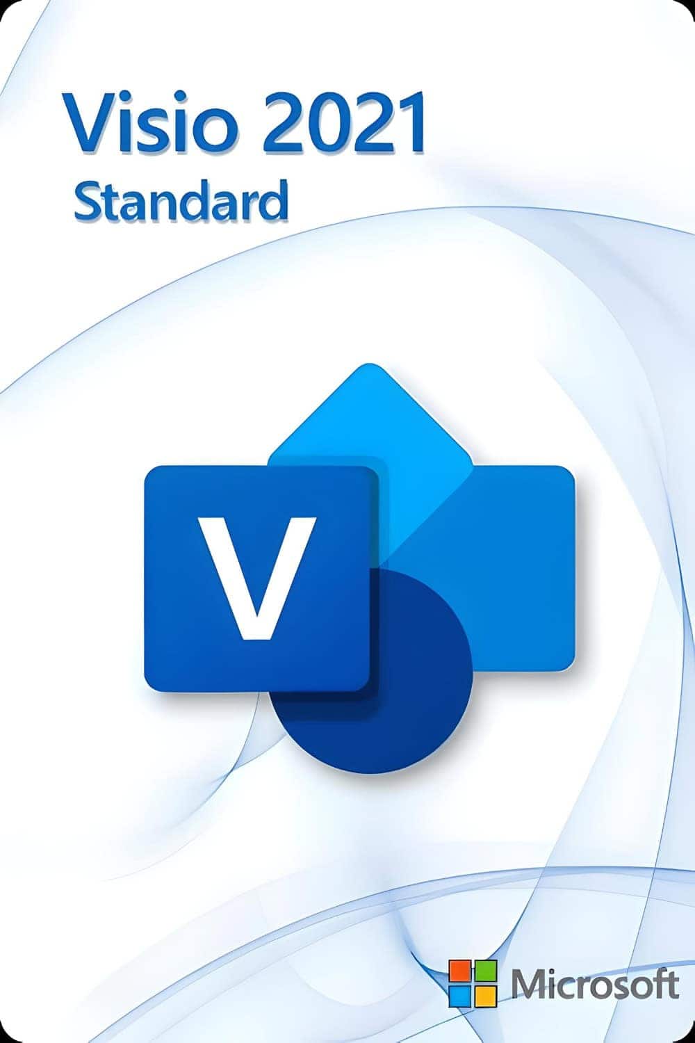 Microsoft Visio 2021 Standard License for 3 devices